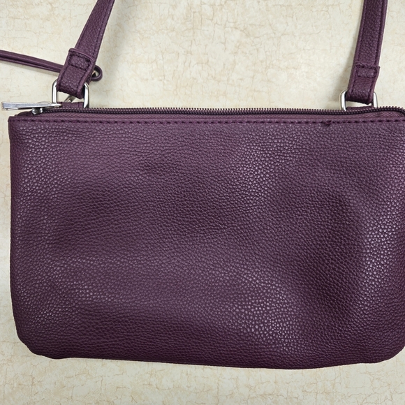 Nine West Purple Pebbled Crossbody Bag - Picture 3 of 5